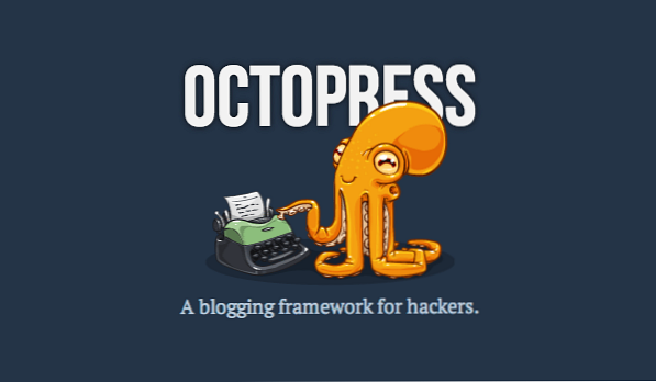 Why Octopress?